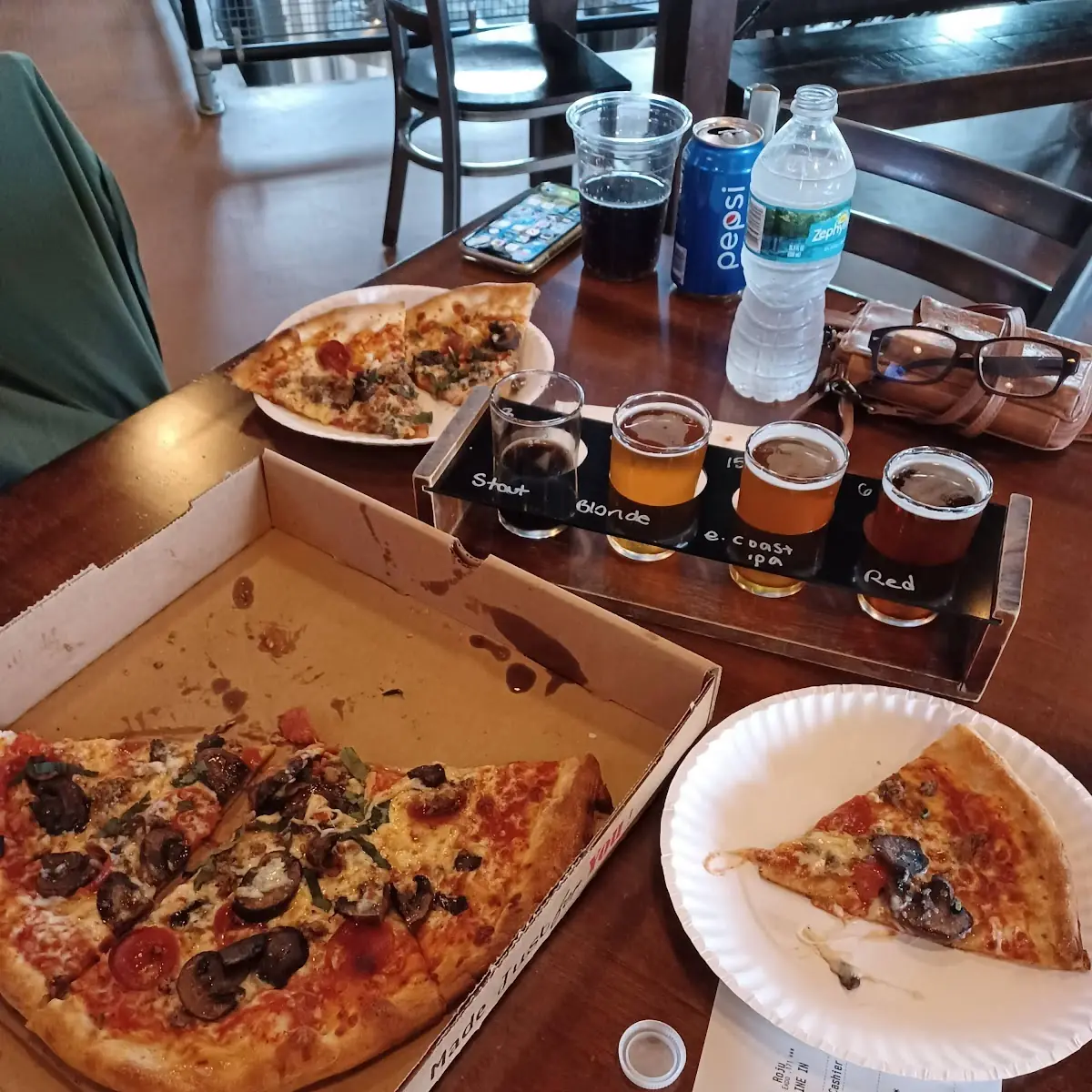 Pepperoni and Mushroom Pizza