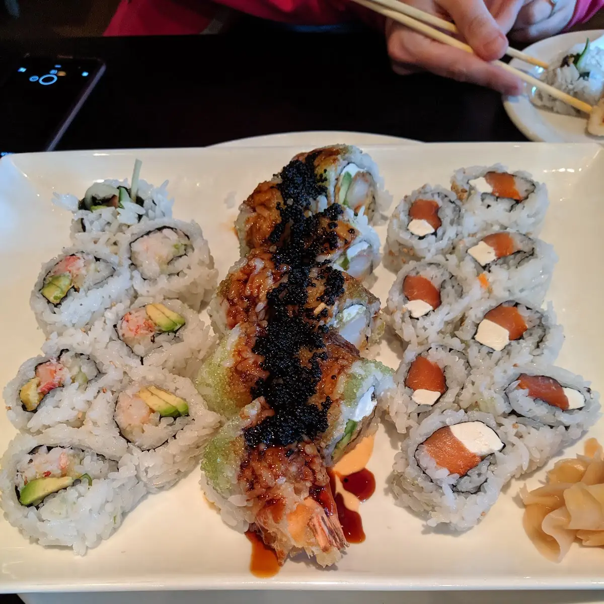 Shrimp Tempura Roll Avocado Roll