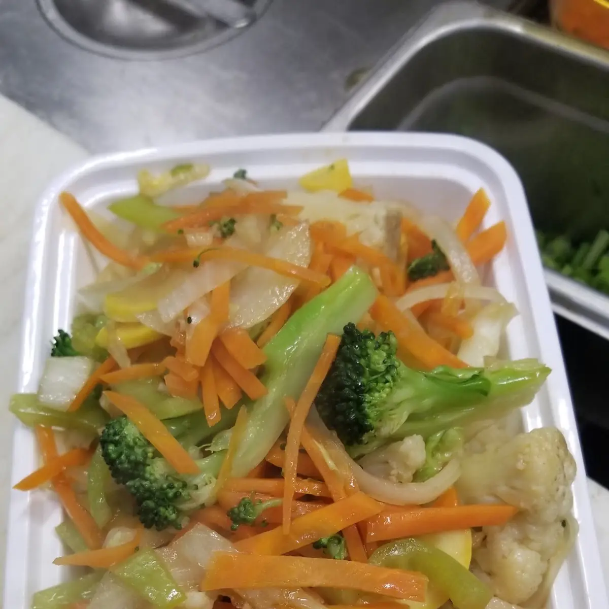 Mixed Vegetables with Garlic