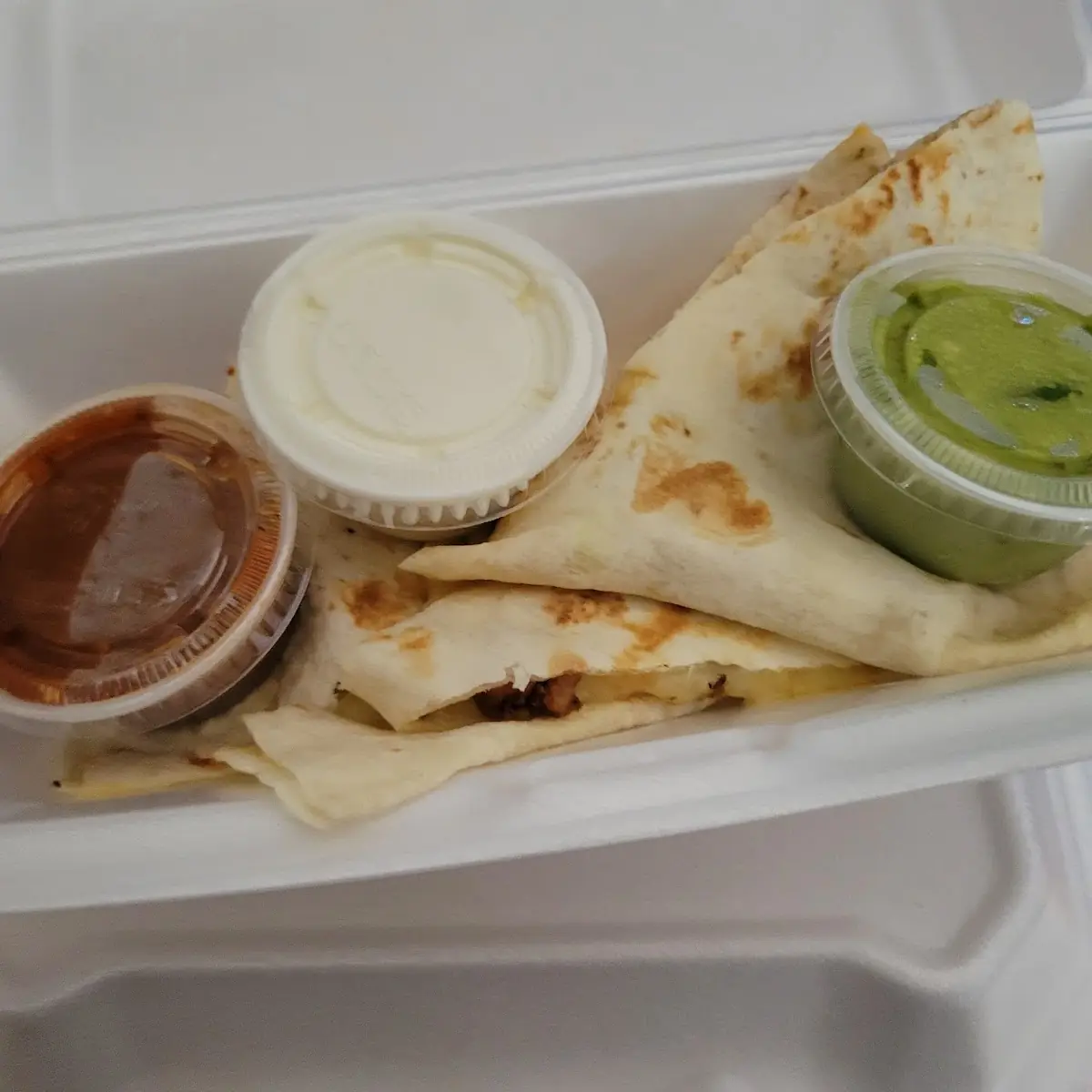 Chicken Quesadilla to Go