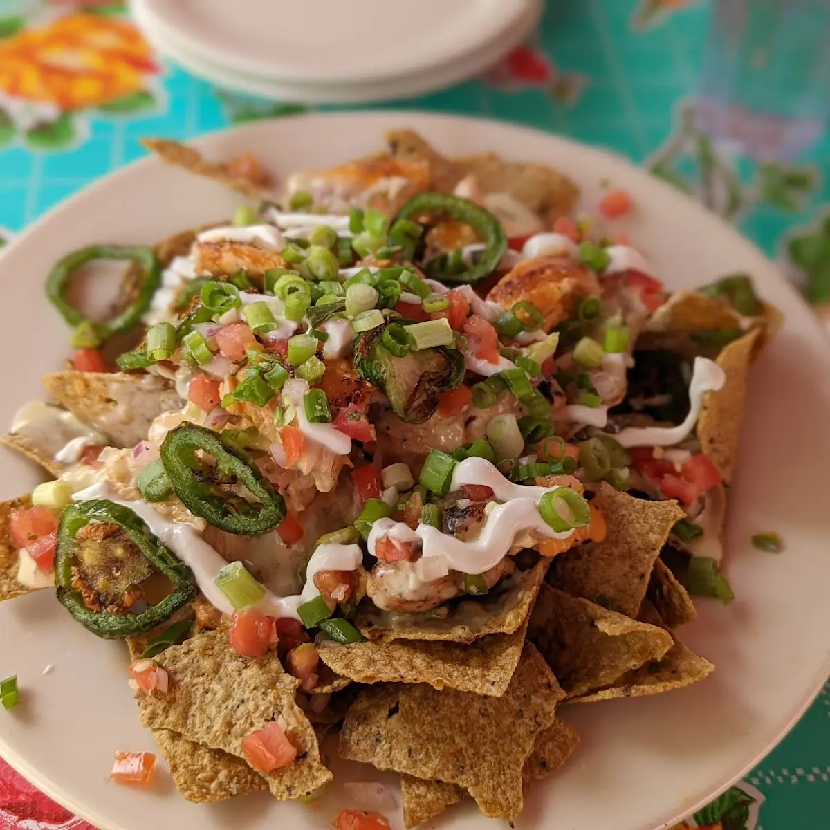 Buffalo Chicken Nachos