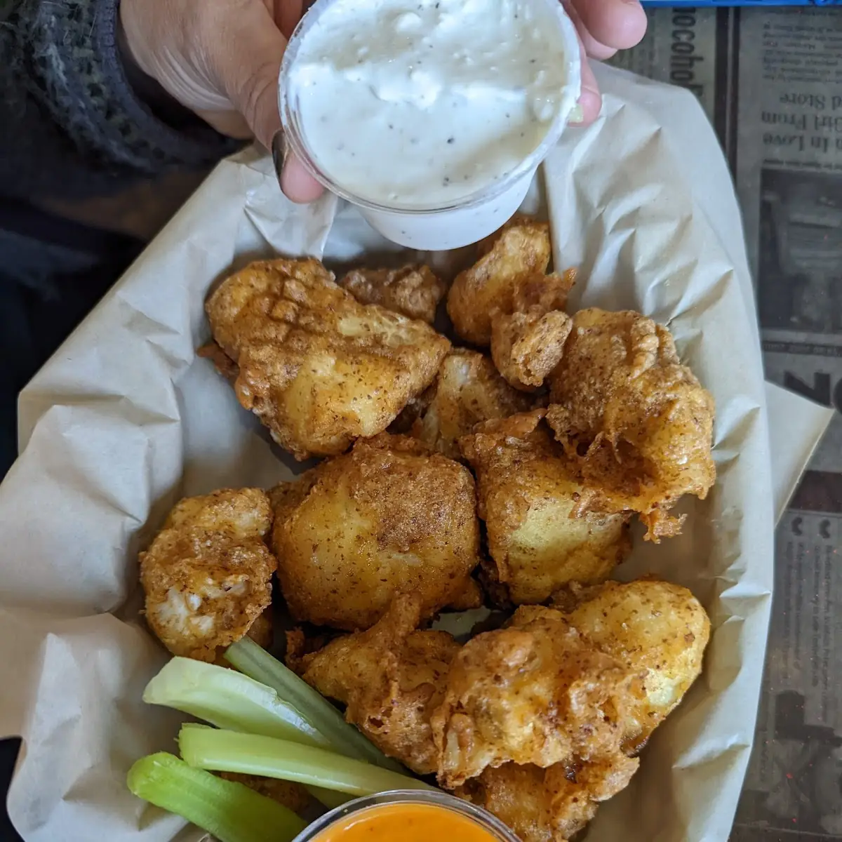 Cauliflower Wings