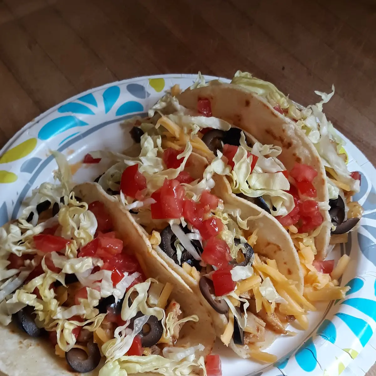 Chicken Tacos Grande Supreme