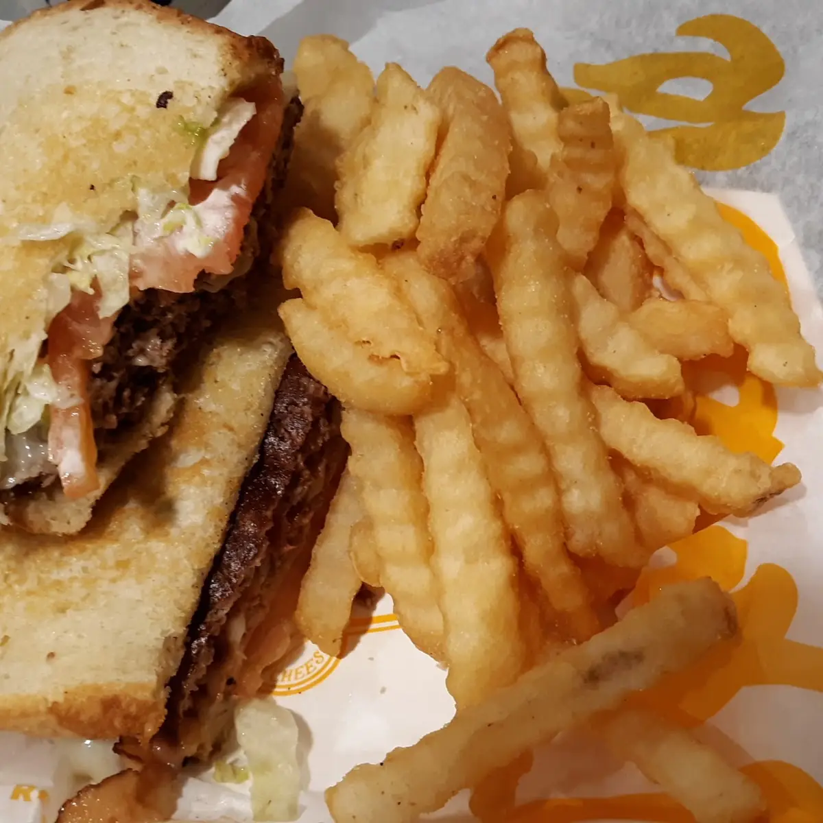 Bacon Double Cheeseburger with Swiss on Sourdough