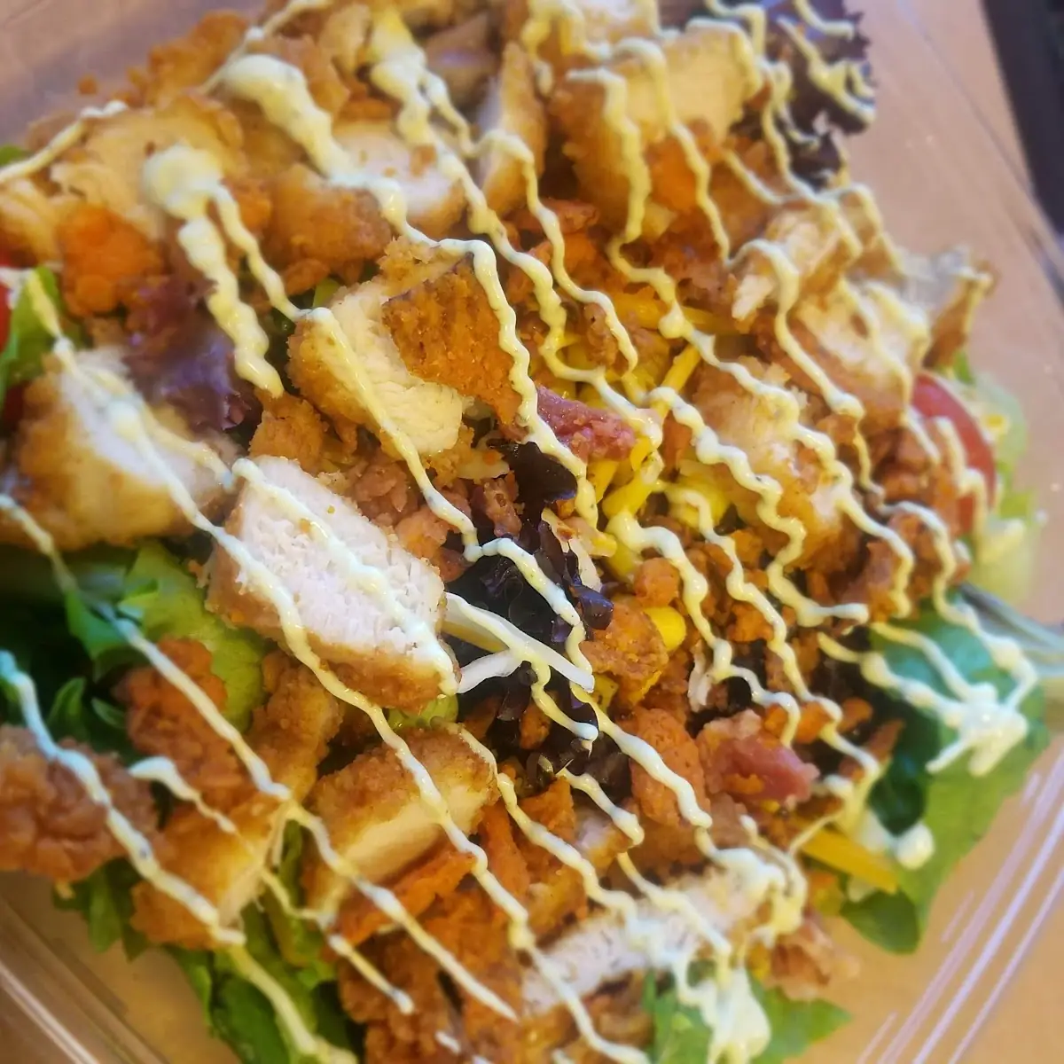 Cobb Salad with Avocado Lime Ranch Dressing