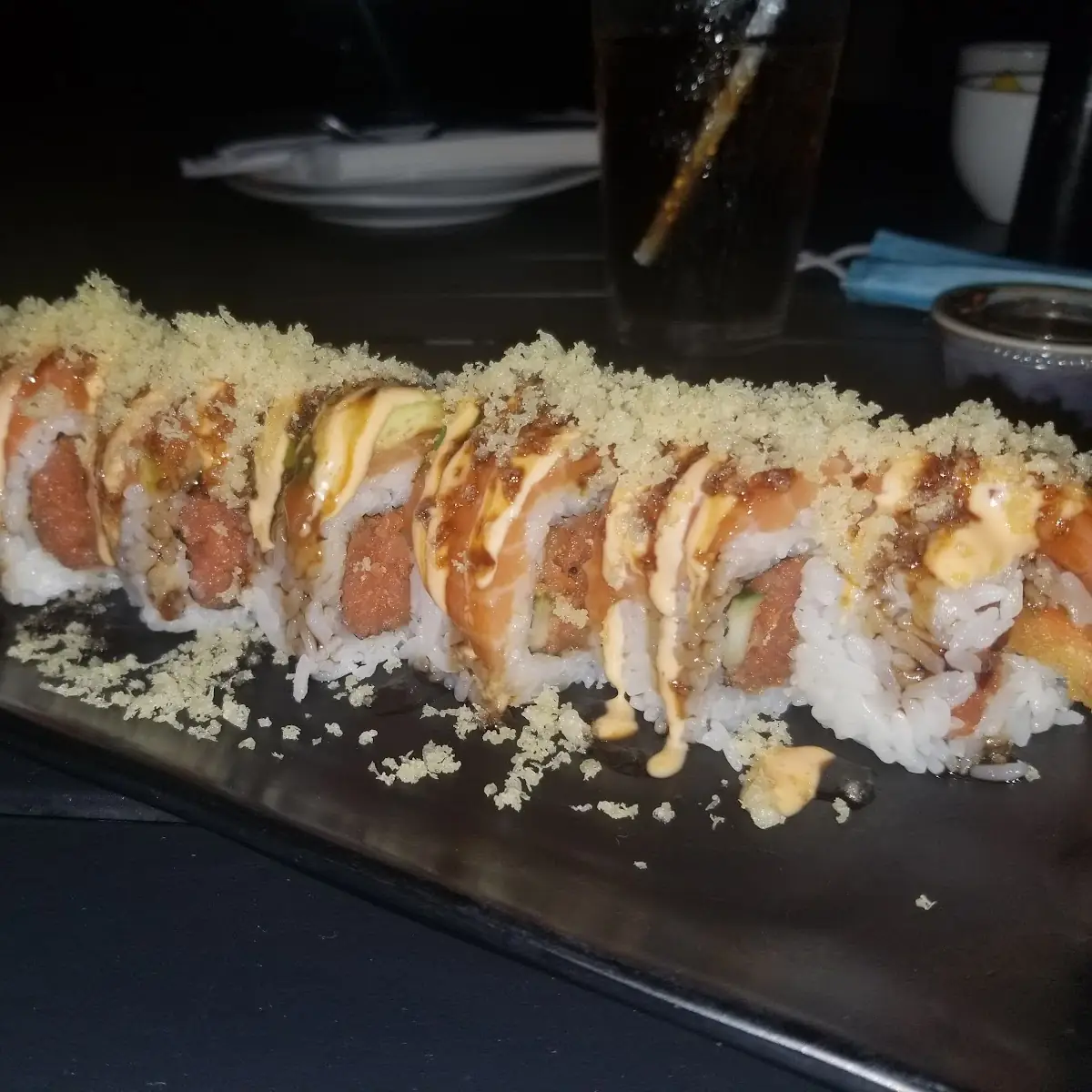 Spicy Tuna Shrimp Tempura Roll
