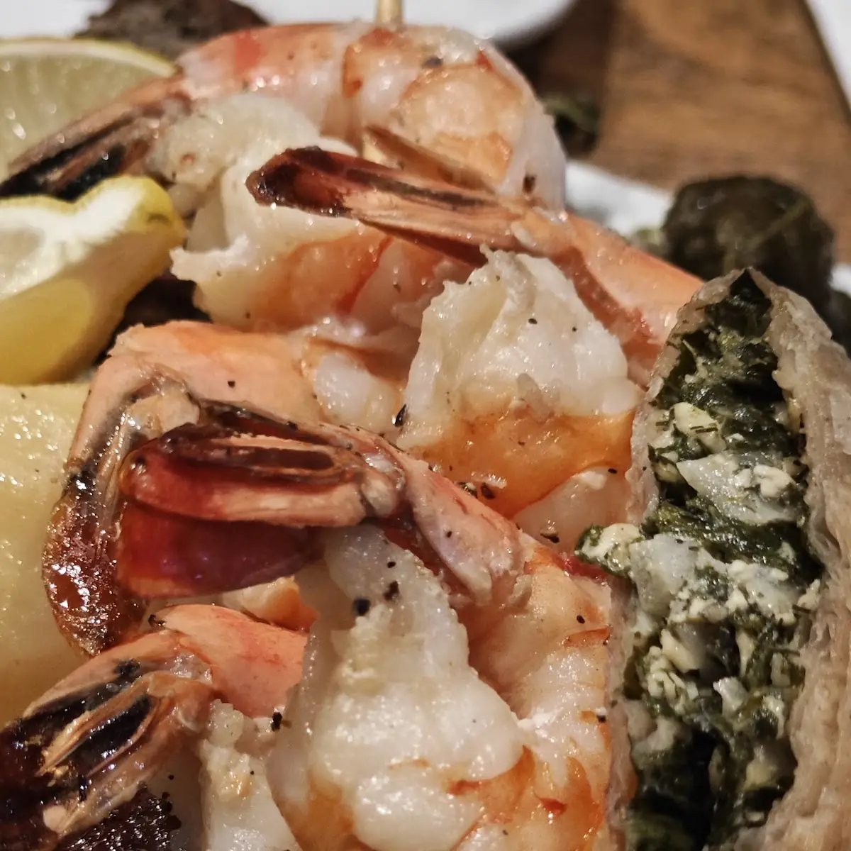 Prawns to Any Steak