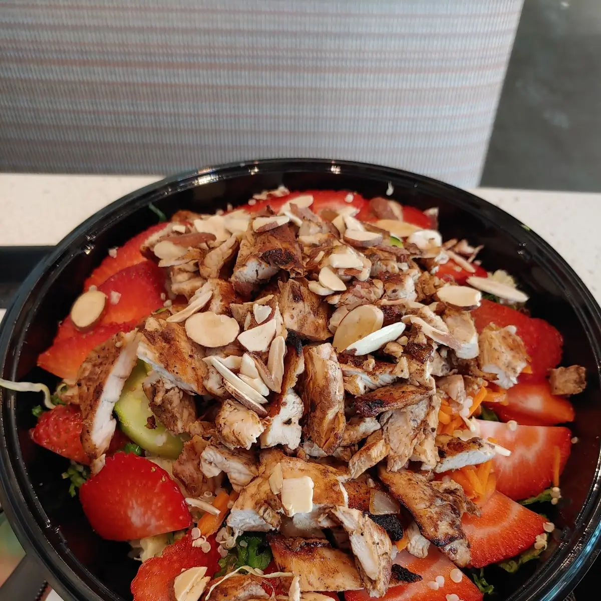 Strawberry Fresh Hand Made Salad