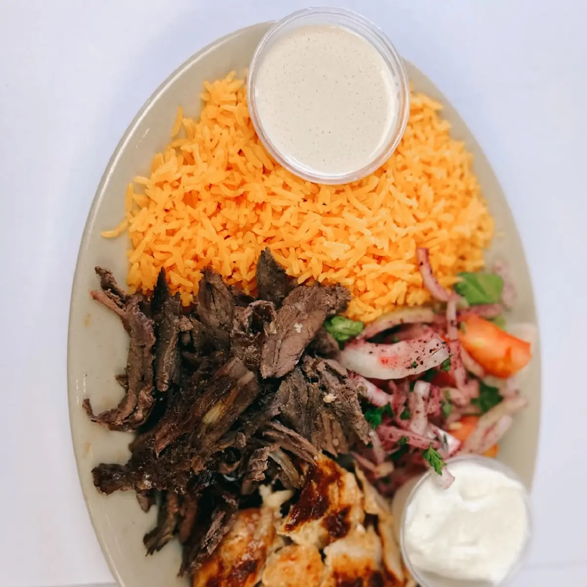 Meat Shawarma Plate