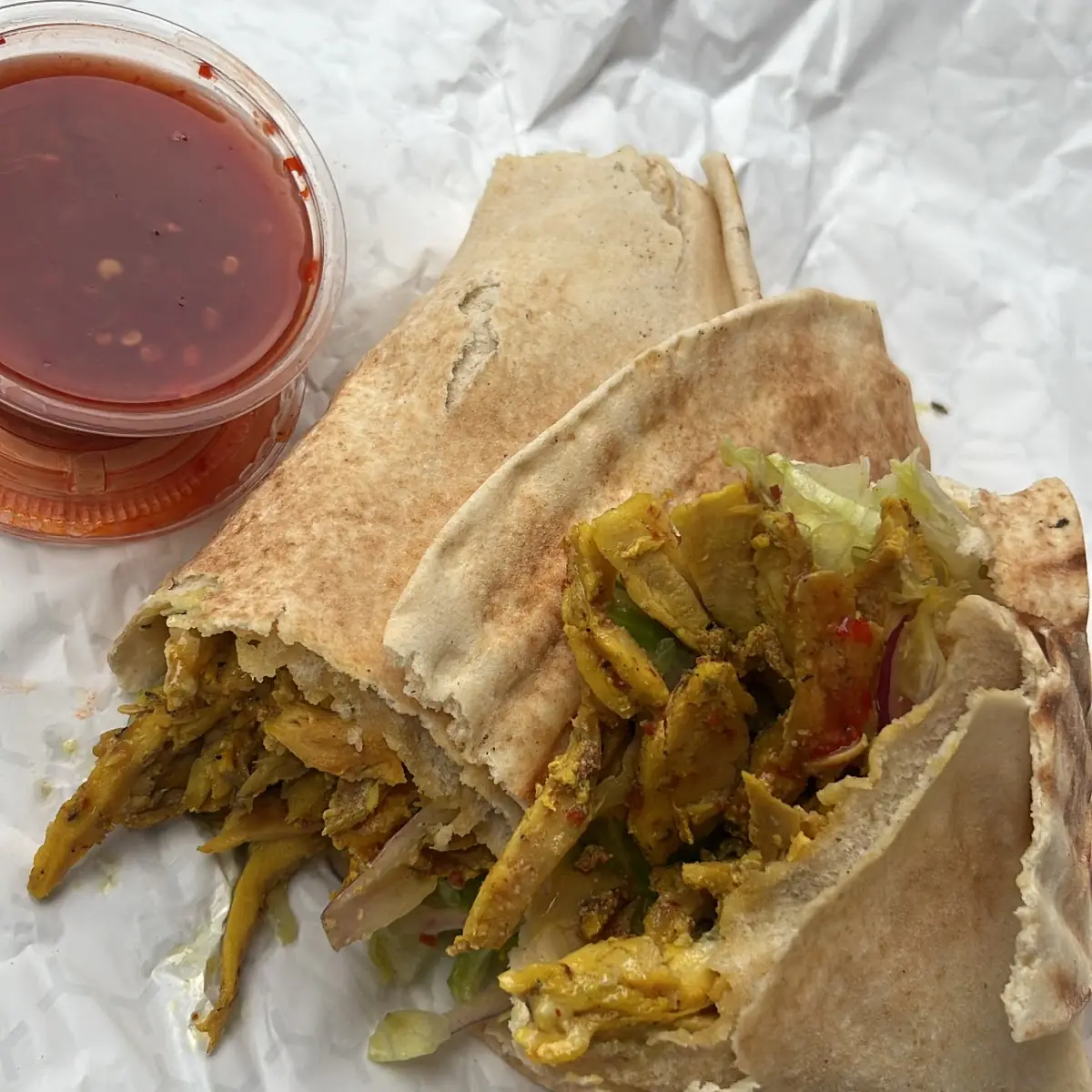 Chicken Pita Wrap