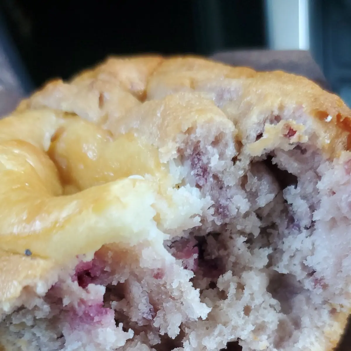 Raspberry Cream Cheese Muffin