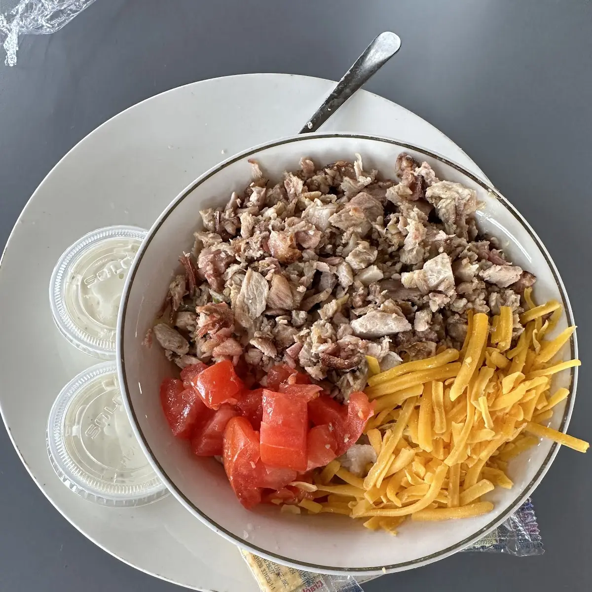 Salad w Ranch Dressing