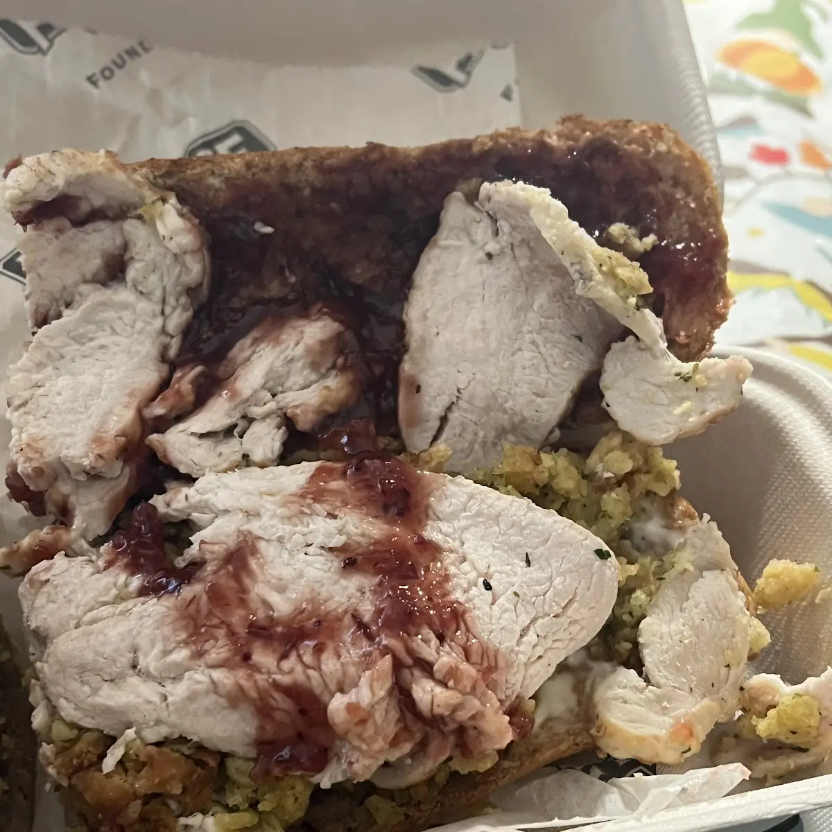Thanksgiving Sandwich