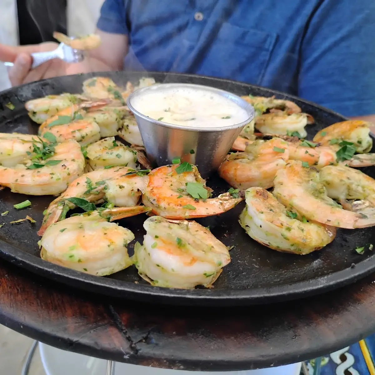 Skillet Shrimp Scampi