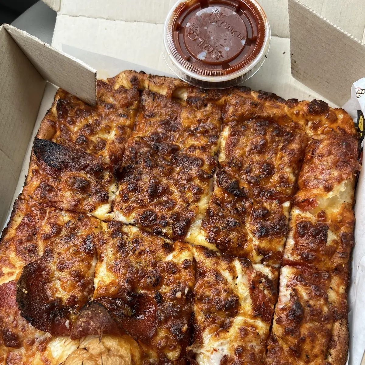 Cheese Bread and Pepperoni