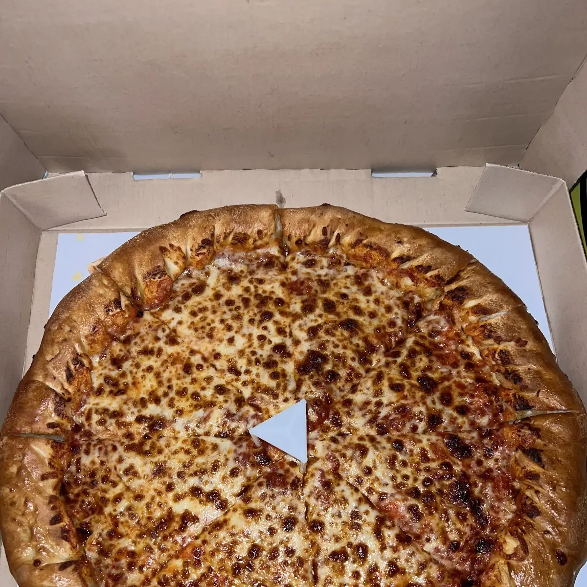 Large Cheese Pizza Stuffed Crust