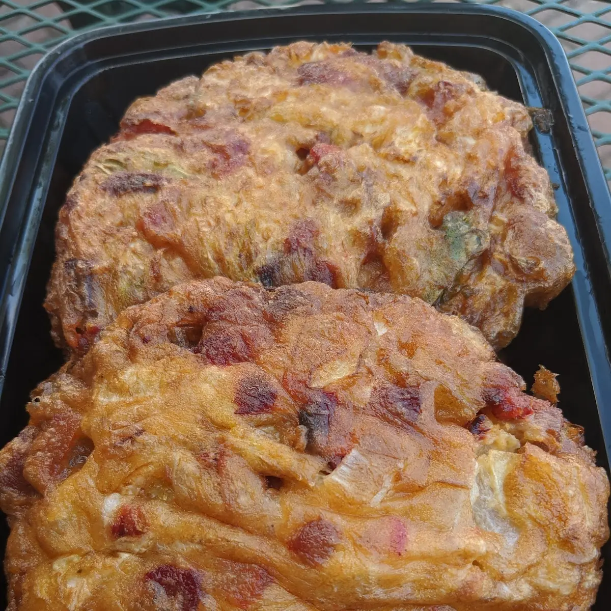 Roast Pork Egg Foo Young
