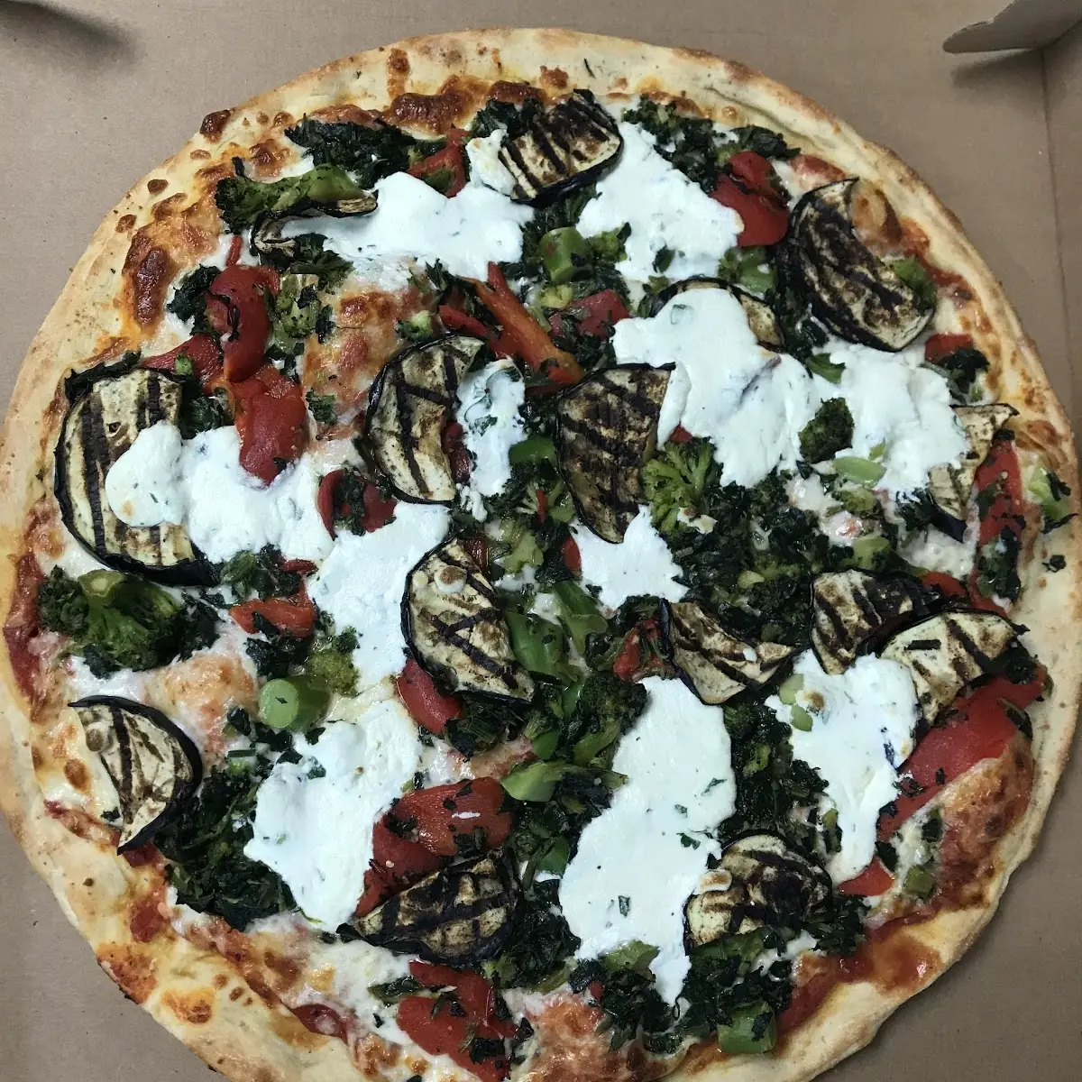 Eggplant Margherita Specialty Pizza