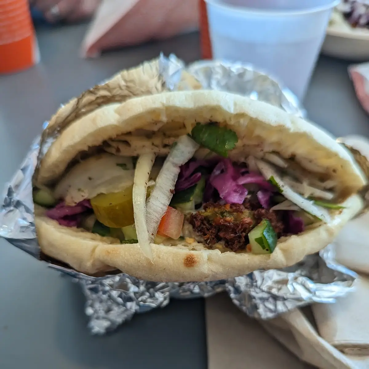 Hummus Bowl with Falafel