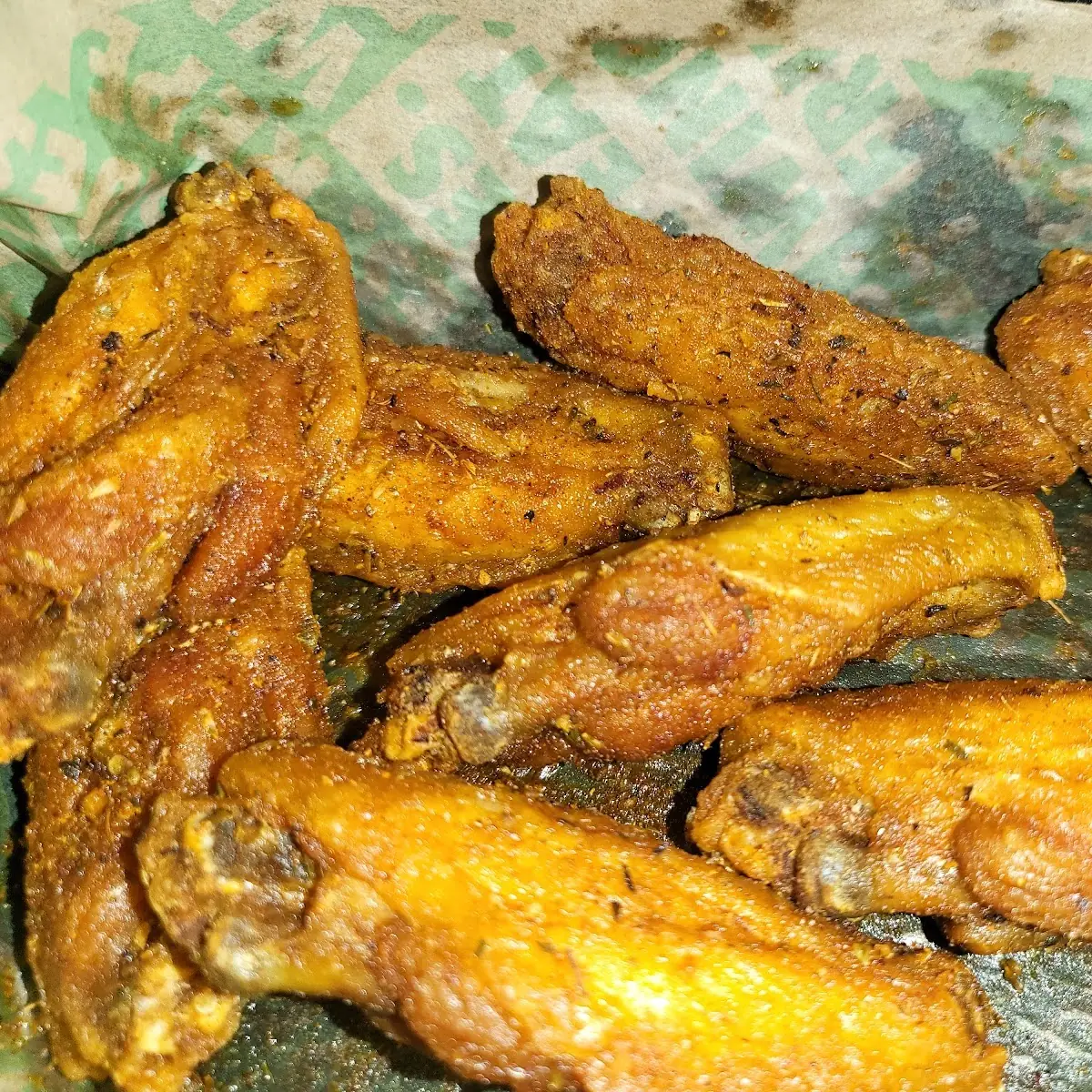Louisiana Rub Chicken Wings