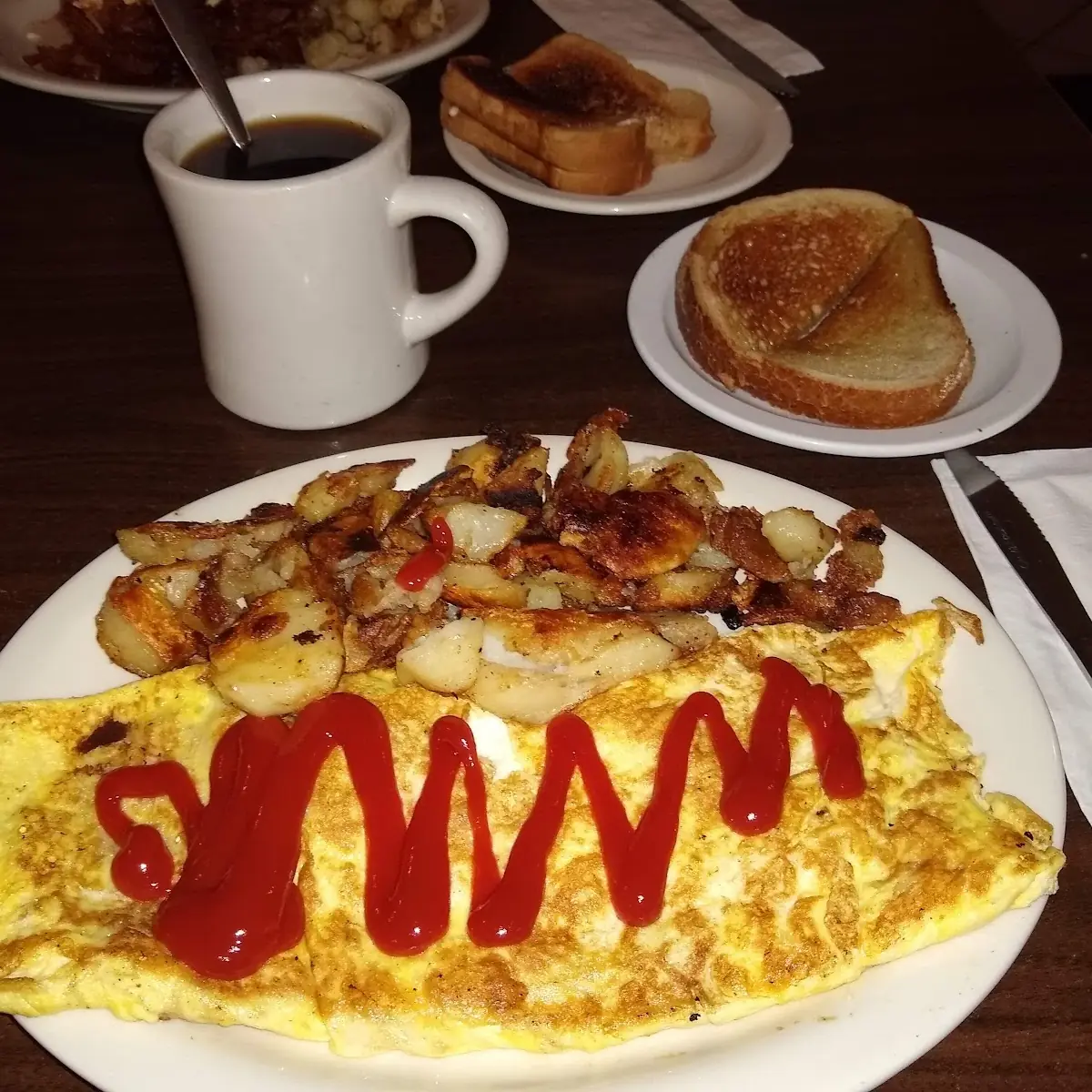 Ham and Cheese Omelette