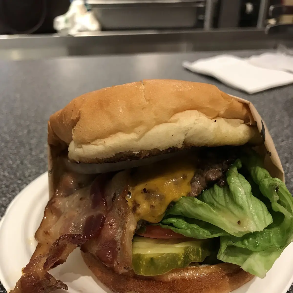 Quick Burger Snack