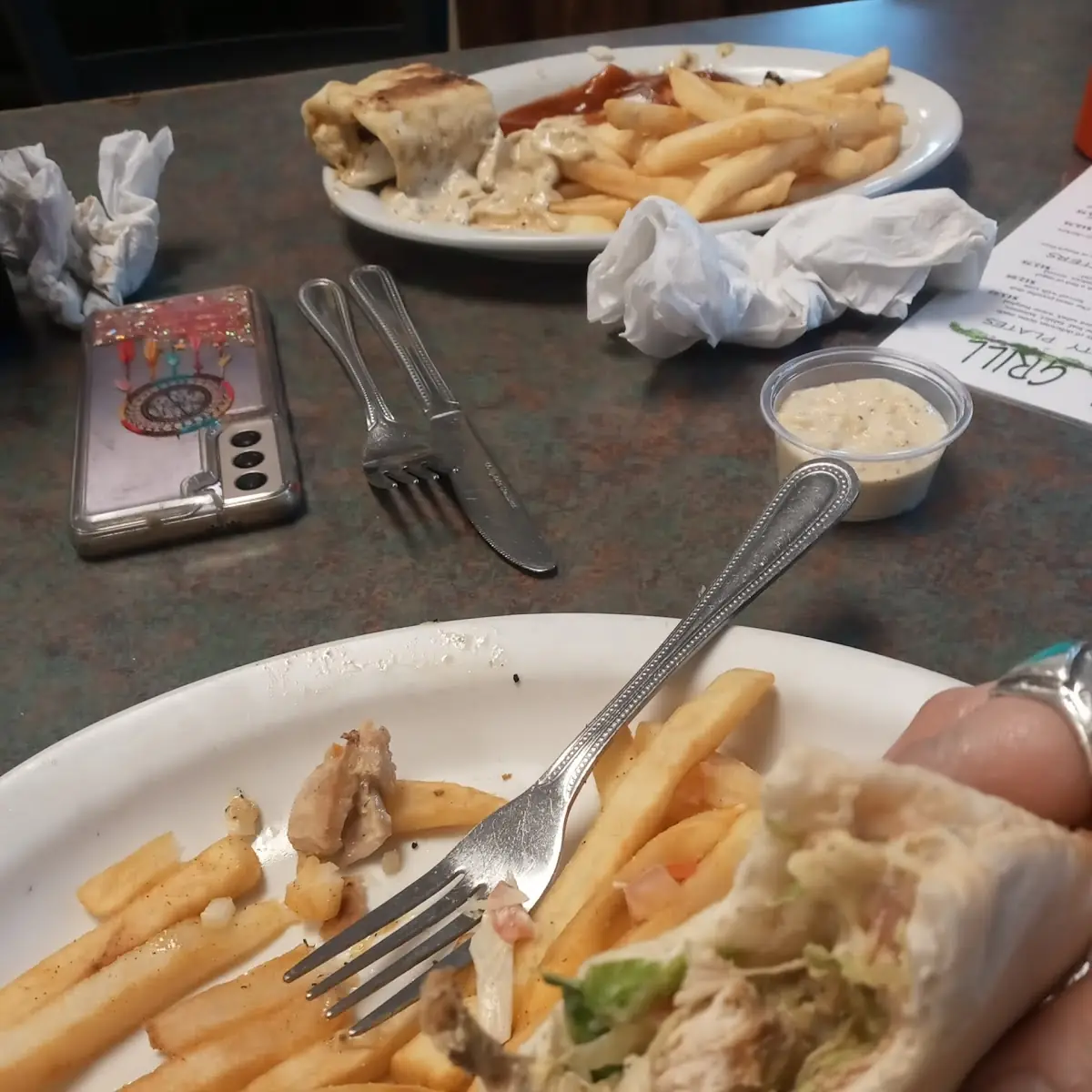 Chicken Shawarma Wrap