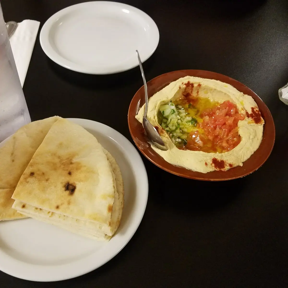 Hummus and Pita Bread