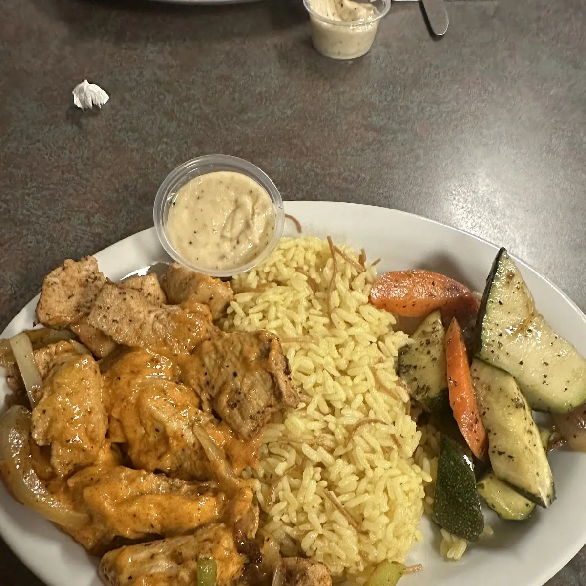 Spicy Chicken Plate