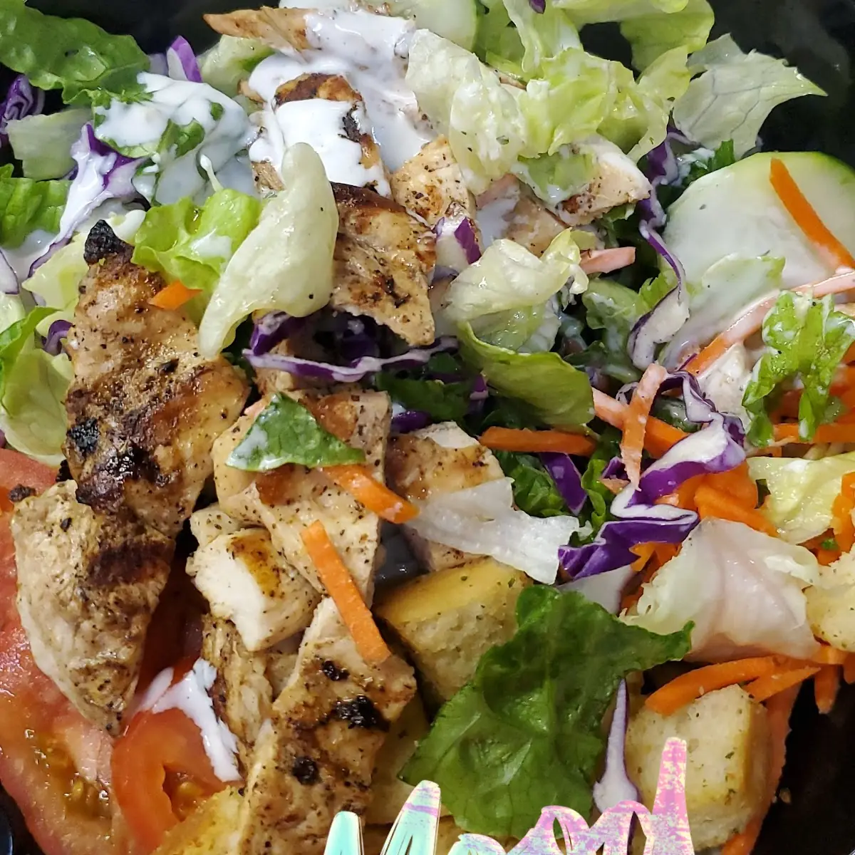 Chicken Grill Side Salad
