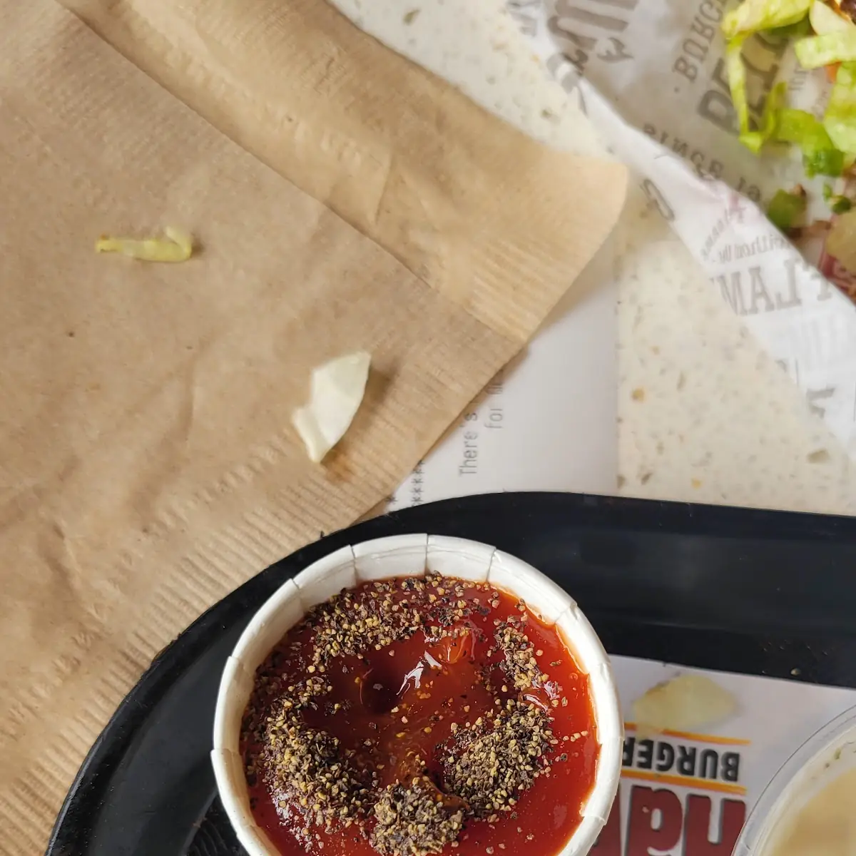 Ketchup with Black Pepper