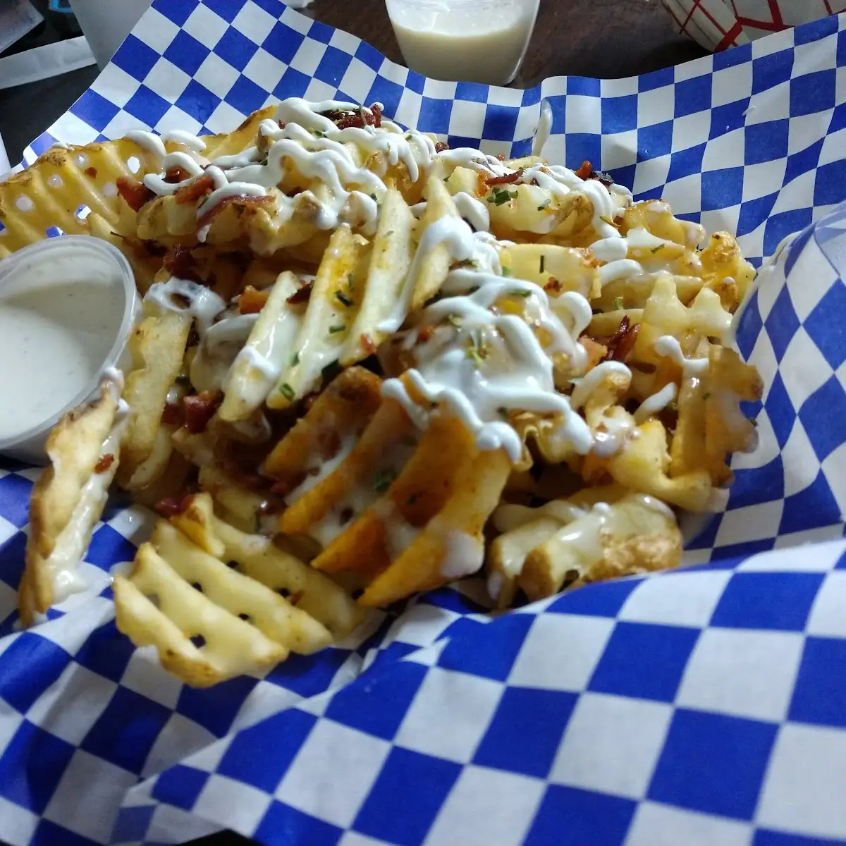 Loaded Waffle Fries