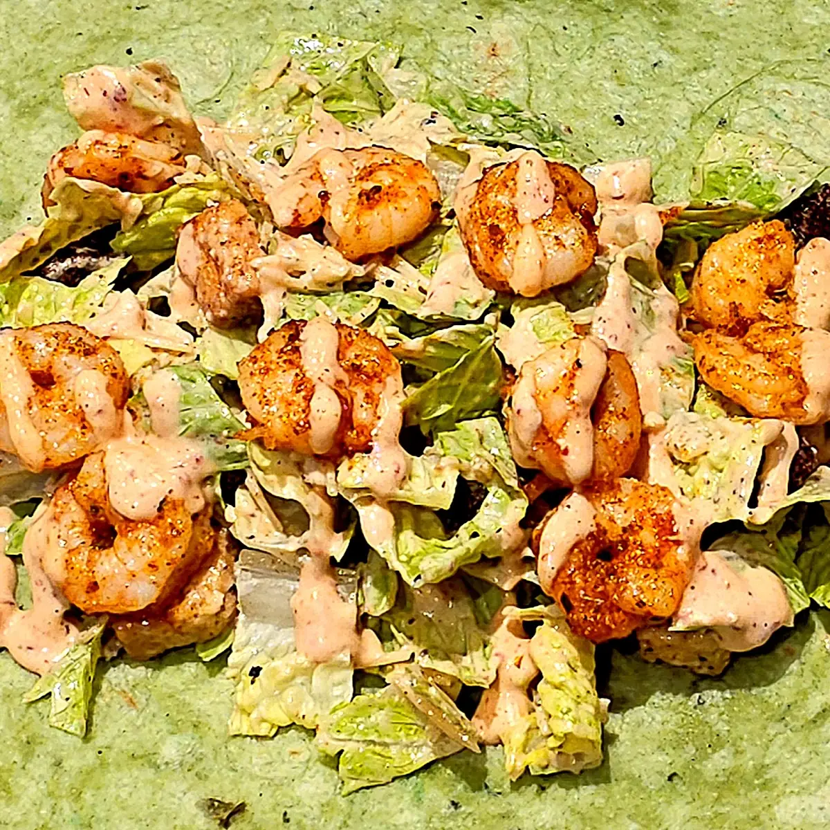 Deallo's Shrimp Chipotle Caesar Wrap