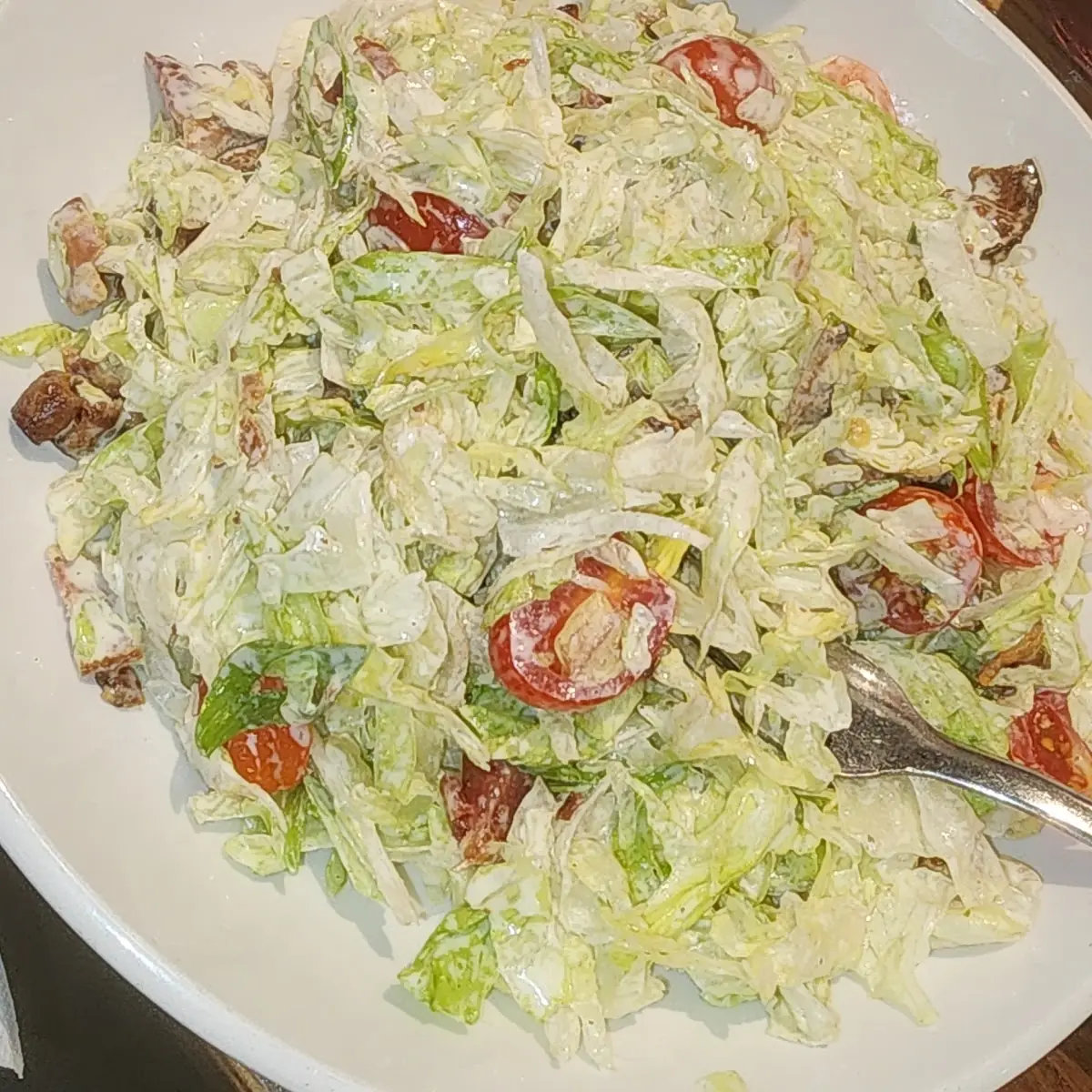 CRISPY CHICKEN CAESAR SALAD