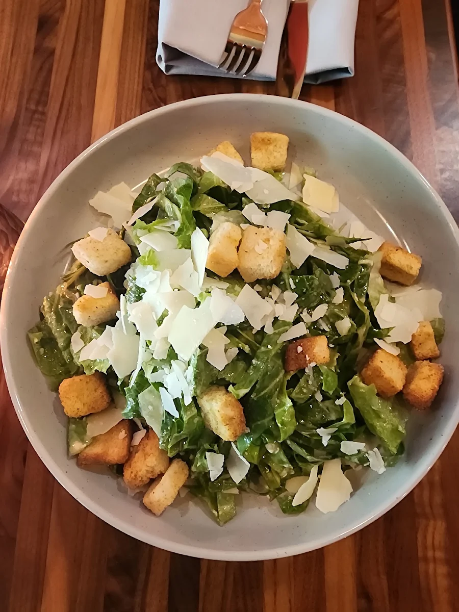 Collard Greens Caesar Salad