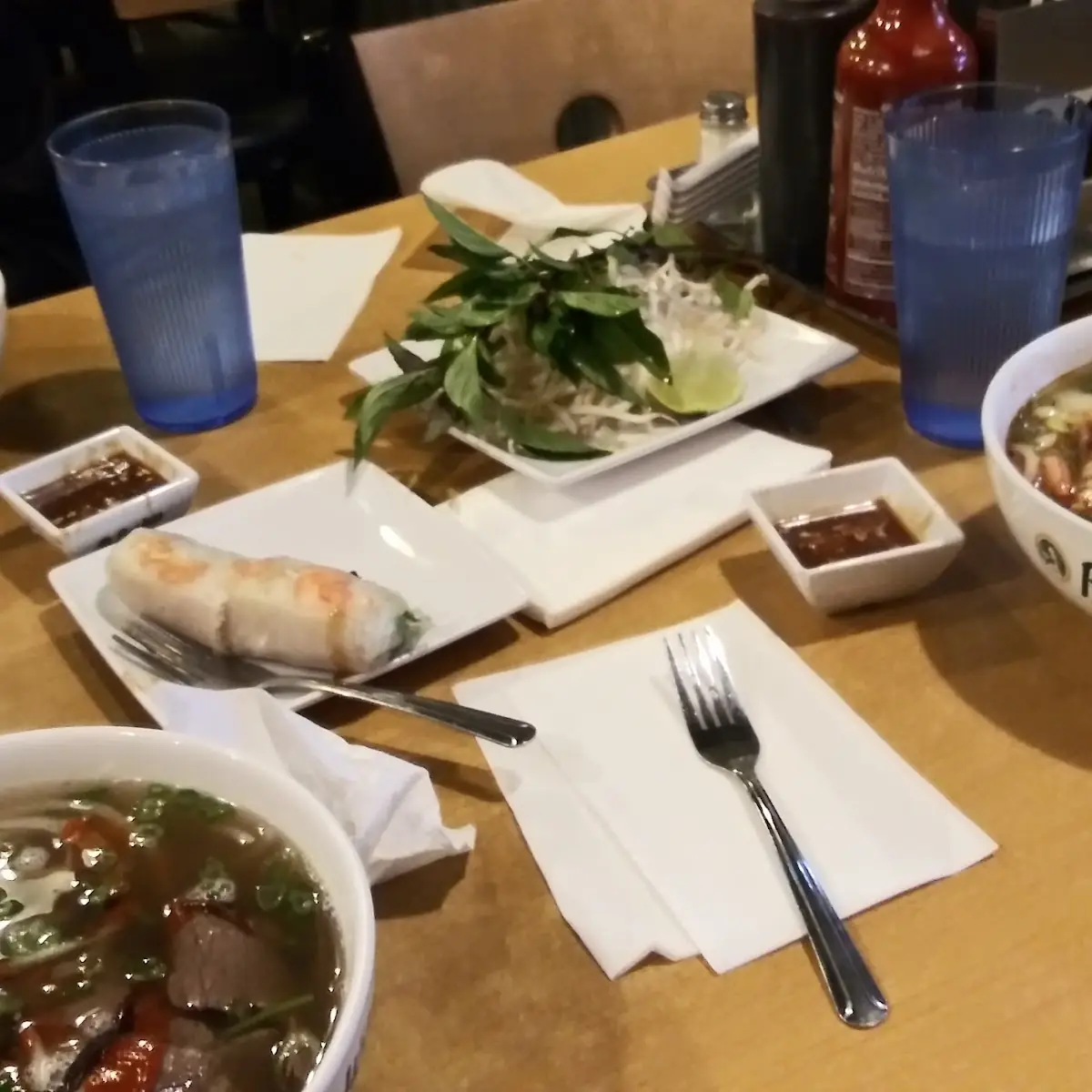 2 Seafood Soup & 1 Steak & Flank
