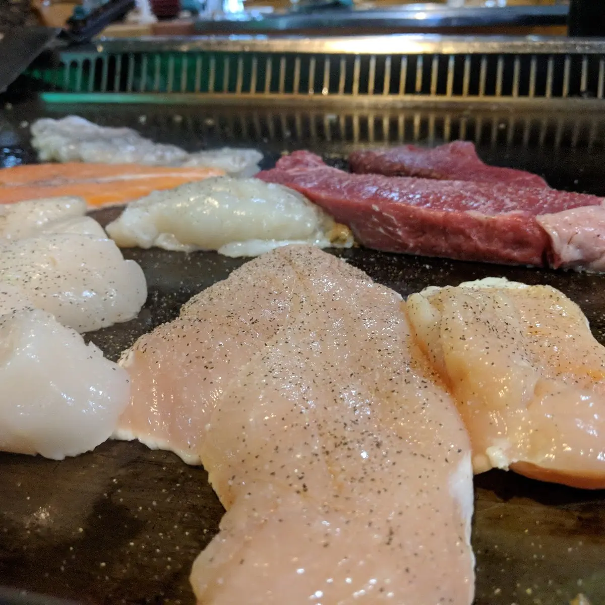 Hibachi Scallops