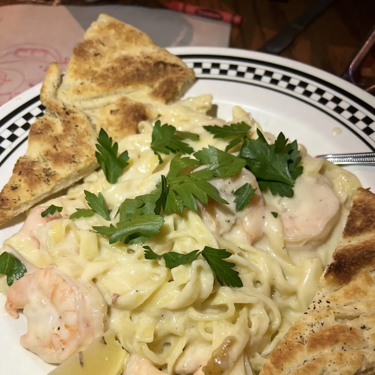 Shrimp Alfredo 12