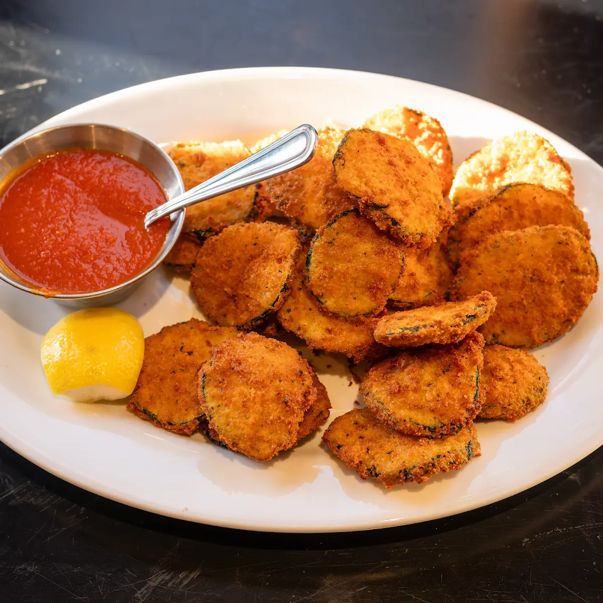 Fried Zucchini or Fried Eggplant