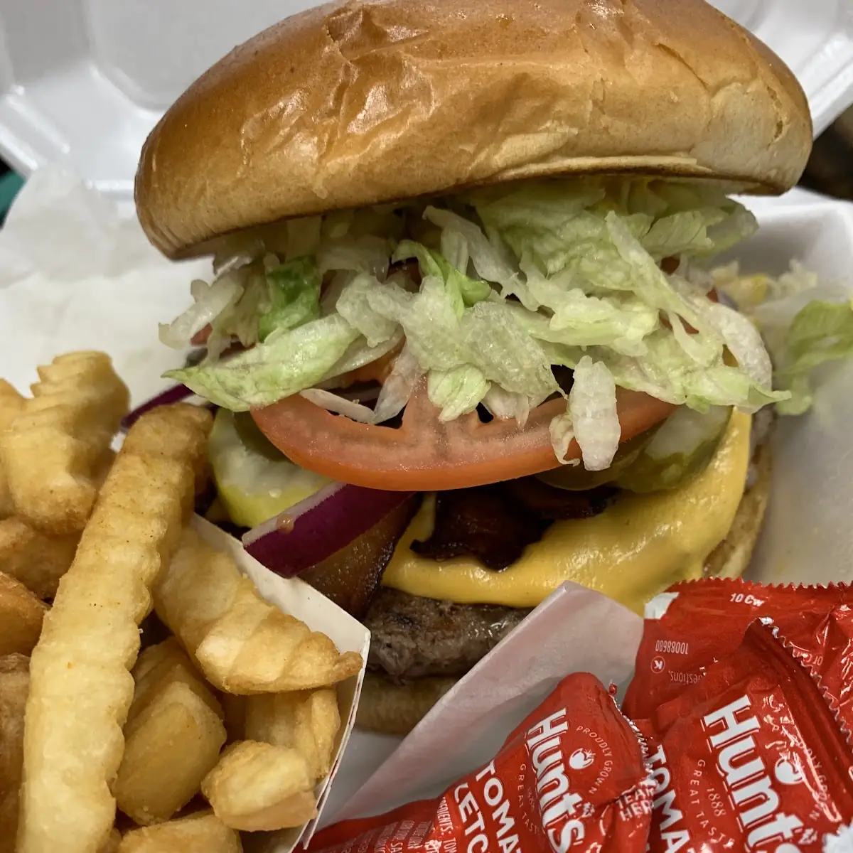 All-American Bacon Cheeseburger