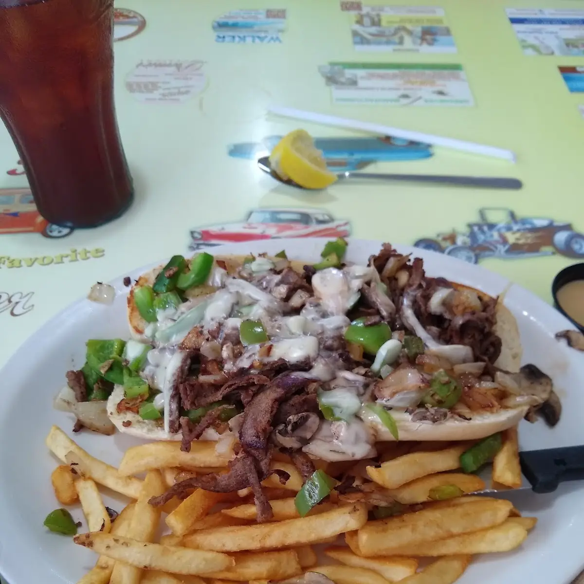 Philly Cheese Steak Sandwich