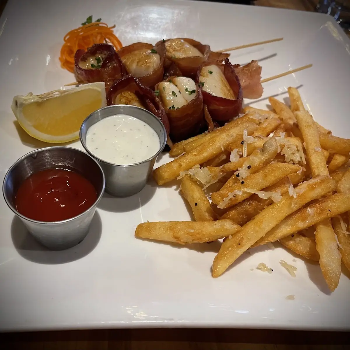 Bacon Wrapped Scallops