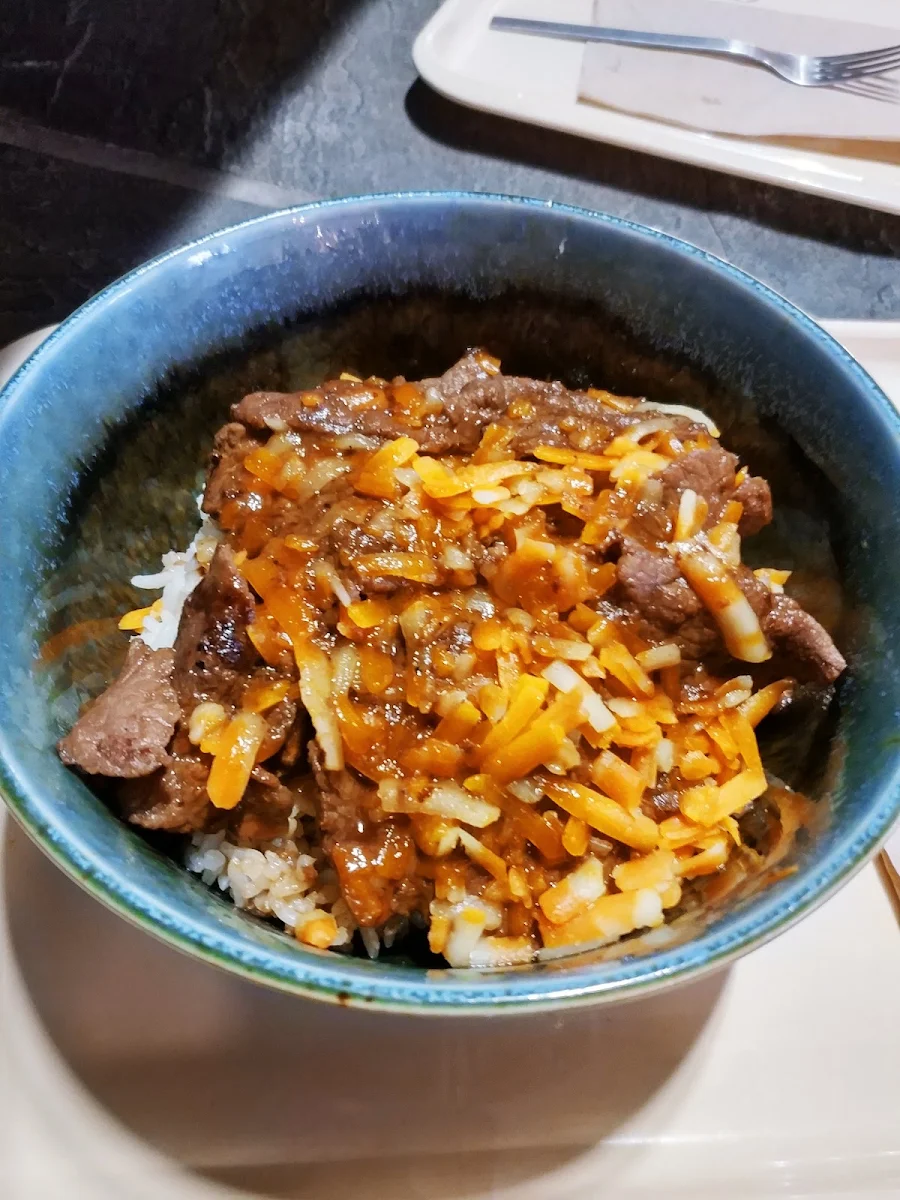 Beef Bowl with Cheese