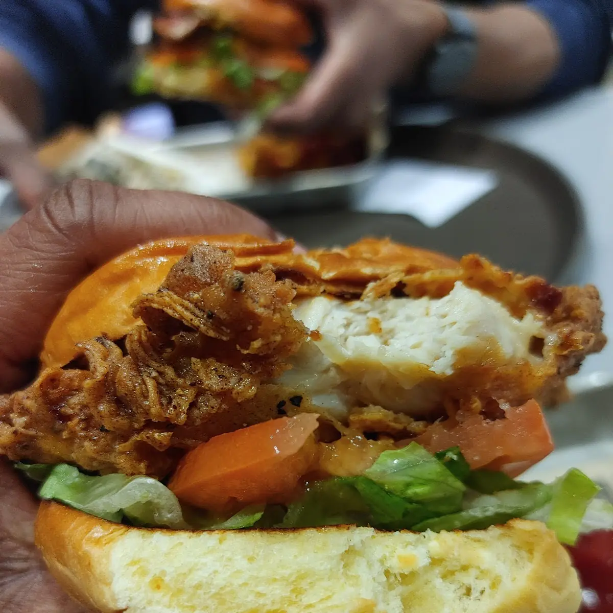 CRISPY CHICKEN CAESAR SALAD