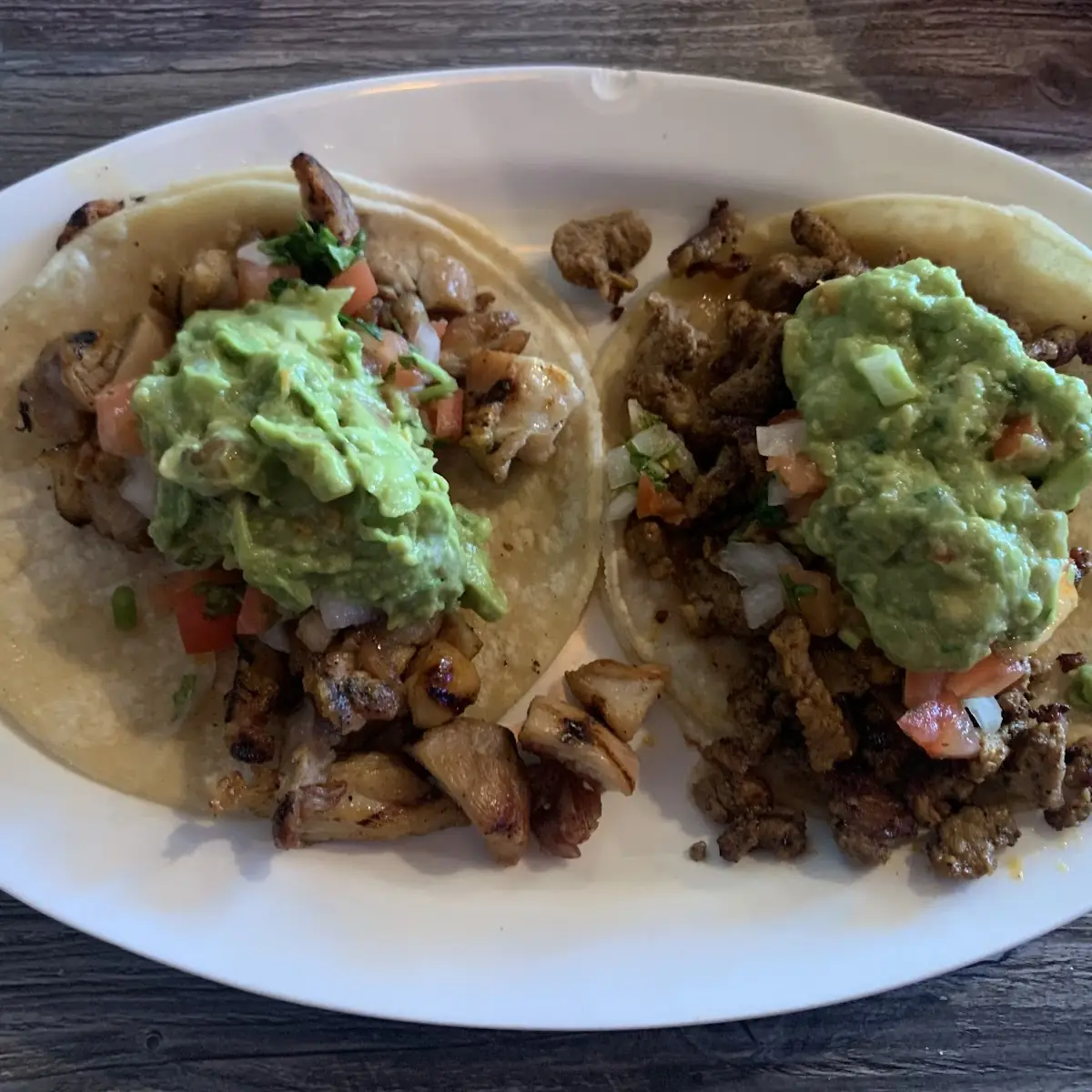 Chicken Taco Carne Asada Taco
