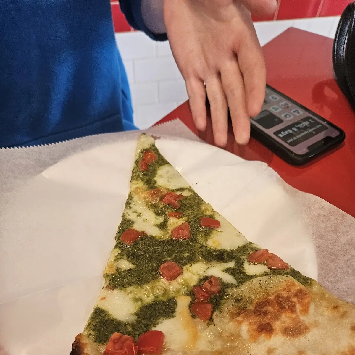 Pesto Chicken Pizza