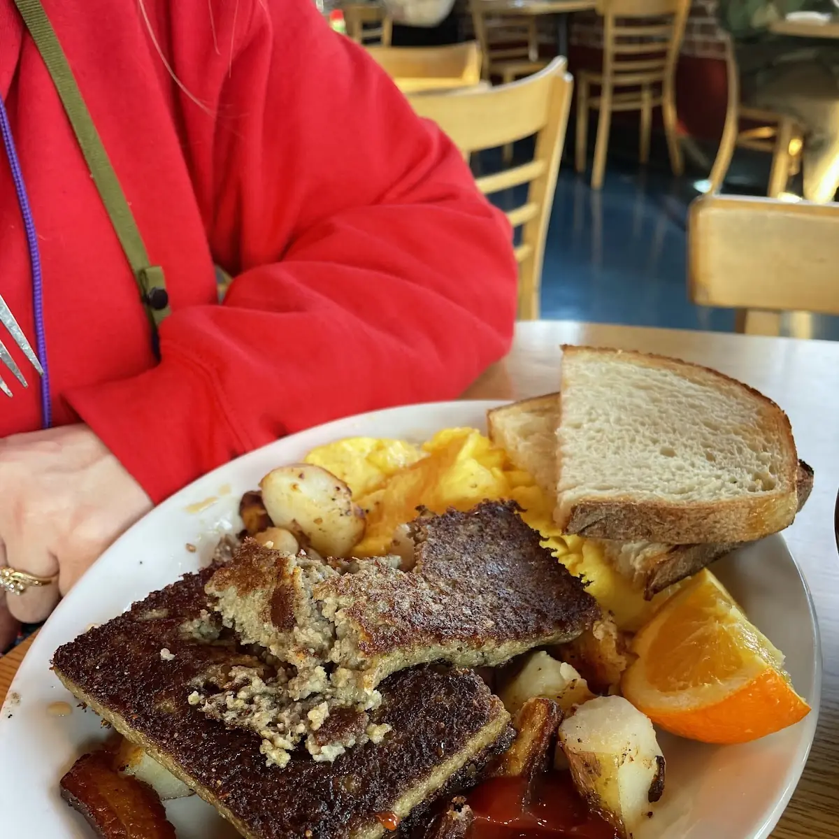 Maple-Glazed Scrapple