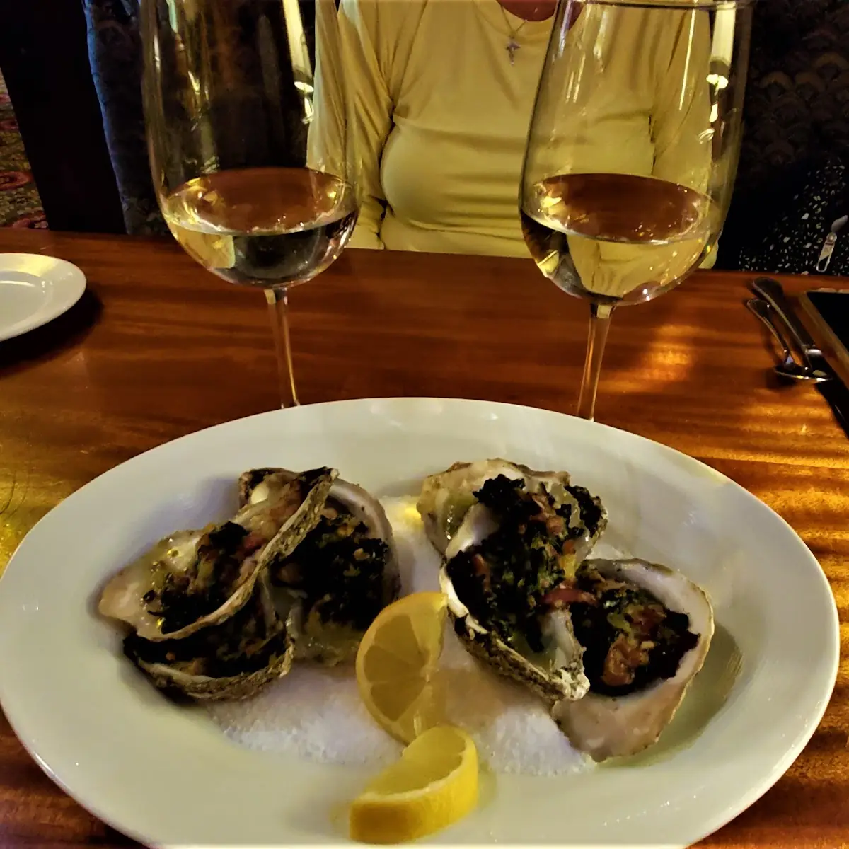 Oysters Rockefeller