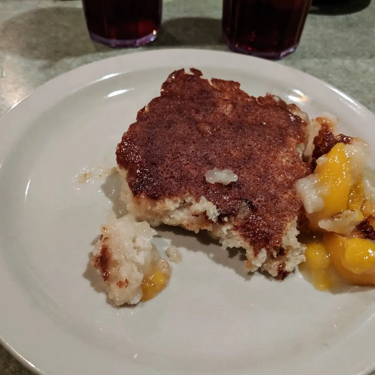 Homemade Peach Cobbler