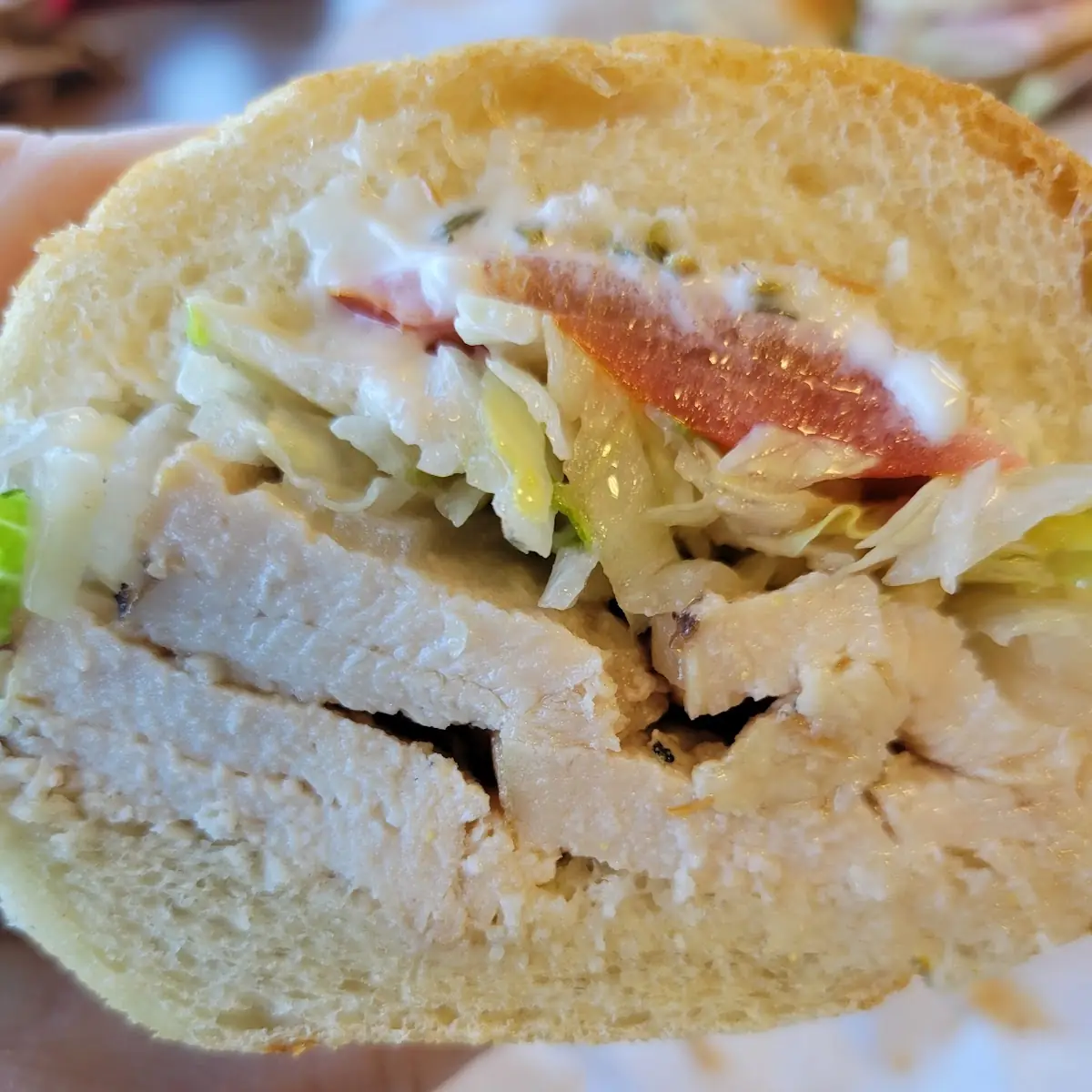 Slow Roasted Chicken Sandwich